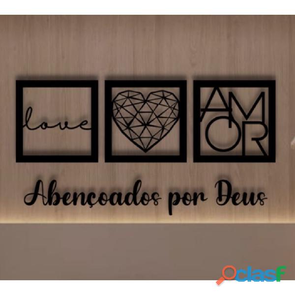 KIT QUADRO DECORATIVO,ABENÇOADO POR DEUS! KIT QUADRO DECORATIVO,ABENÇOADO POR DEUS!