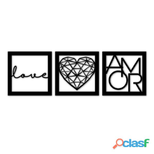 KIT QUADRO DECORATIVO,ABENÇOADO POR DEUS! 3