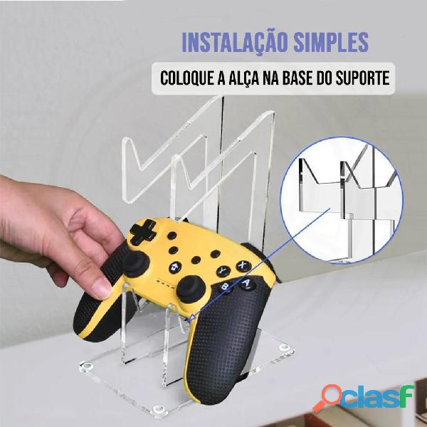 Suporte de Controle Para Videogame Ps4 Ps5 Xbox Switch Melhor design Gamer 2