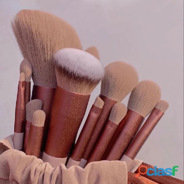 Kit 13 pcs Pincéis De Maquiagem 5