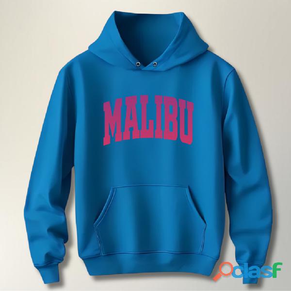 T_shirt Blusa Moletom para inverno Malibu feminino adulto 8