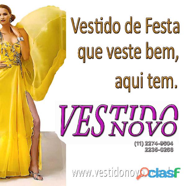 Vestido de festa amarelo, importado
