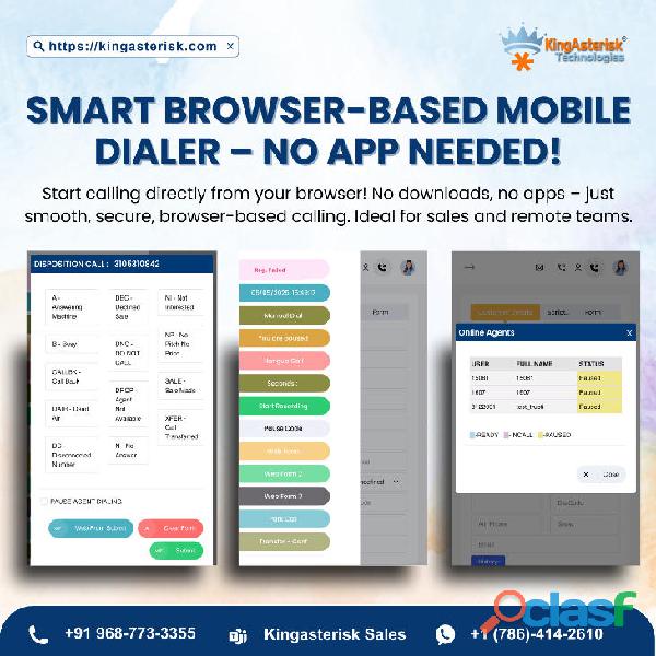 Browser Based Mobile Dialer – Call Anywhere Without an App Browser Based Mobile Dialer – Call Anywhere Without an App