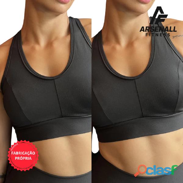 Top Fitness 3 em 1 com Bojo   Zero Transparência   Alças Largas   Conforto 12