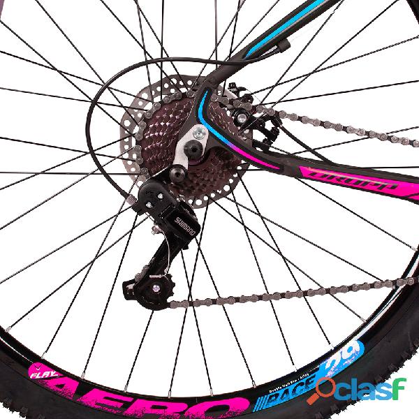 Bicicleta Aro 29 Dropp Z3 Câmbios Shimano 21 Vel Marchas Freio a Disco Mecânico com Suspensão Diante 5