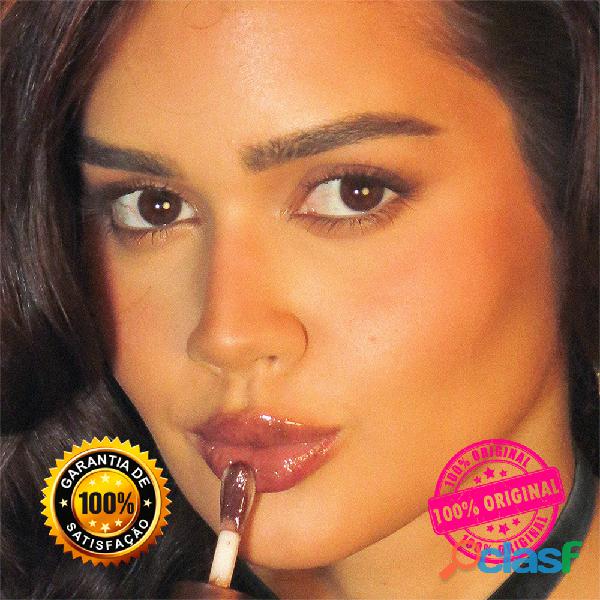 Franciny Ehlke Gloss Lip Bunny (Possui cor marrom com tom de cacau e partículas de brilho) 7