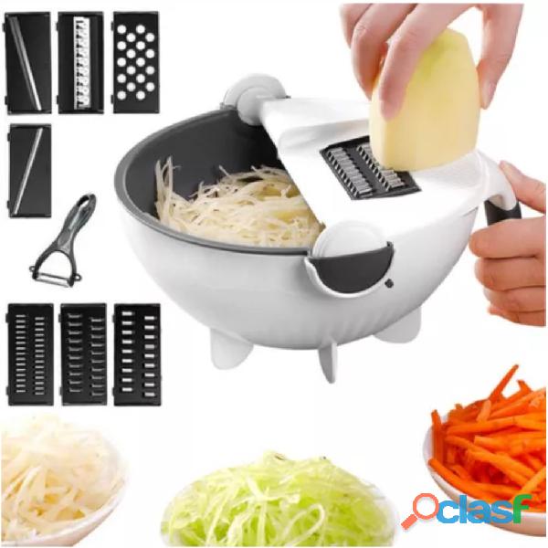 Ralador de legumes multifuncional 9 peças 7