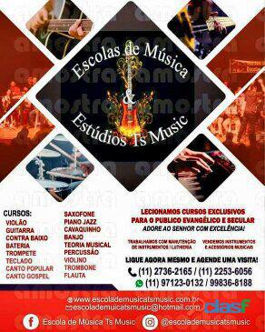 Escola de música na zona leste de são paulo