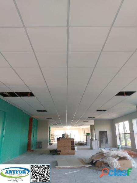 Forro Isopor, Forro Lã Vidro, Forro Mineral, Forro Pvc Modular, Forro Gesso Modular. 15