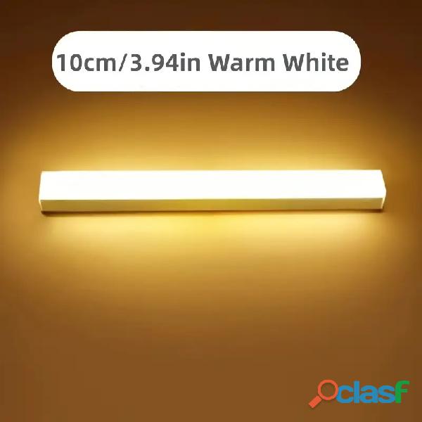 Tira de luz LED com sensor de movimento, carregamento USB e instalação magnética Eficiente em ener Tira de luz LED com sensor de movimento, carregamento USB e instalação magnética Eficiente em ener