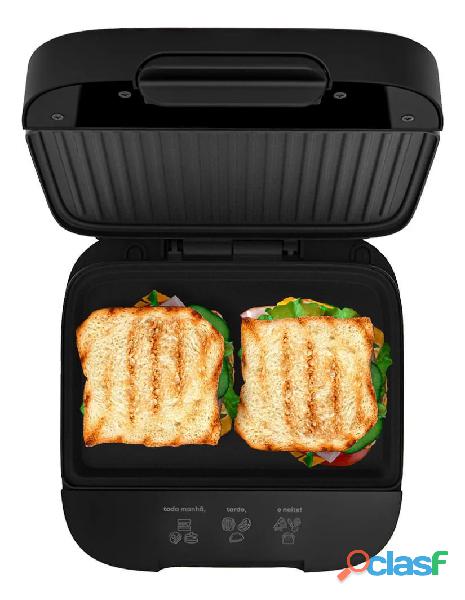 Grill Sanduicheira Cadence SAN400 Elétrica Chapa Misteira Tostex Tostequeira Hambúrguer Click 127v 2