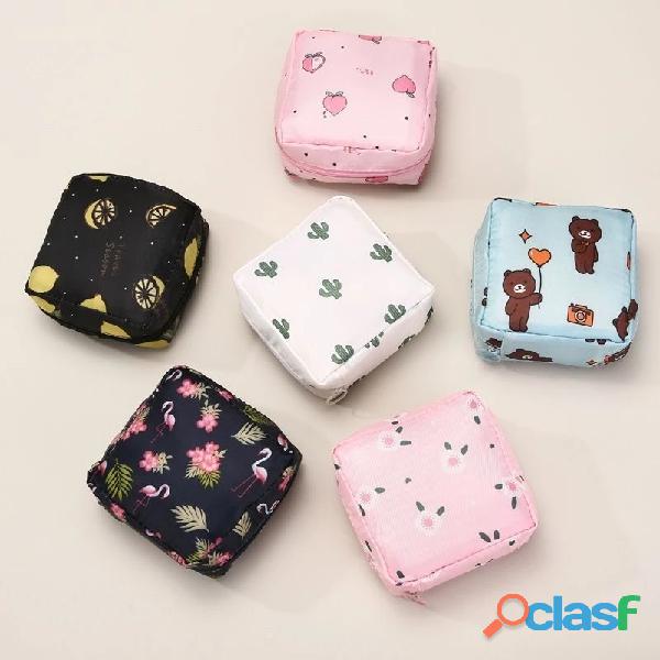 Bolsa Nécessaire Guarda Absorvente Treco Objeto Guarda Volume Viagem 3