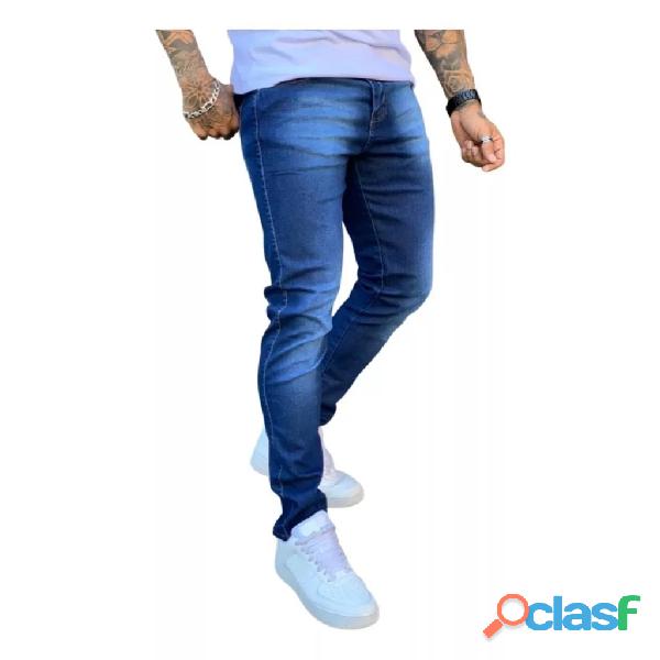 Kit 3 calça jeans Skinny Masculina Com Lykra, Estica Muito Nf Super Promoção! 4