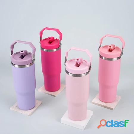 Garrafa Térmica 900ML Com Bico Com Alça Flip 3