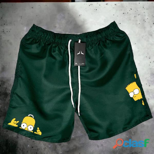 bermuda Short Masculino Mauricinho Modelo BRT & HME Antiodor e Design Esportivo Ideal para Academi 2